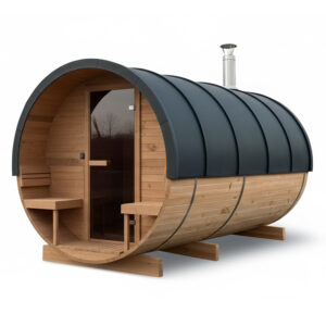 Sauna beczka ogrodowa L