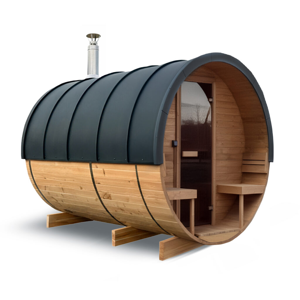 Sauna beczka ogrodowa L