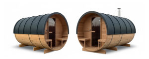 Sauna beczka ogrodowa L
