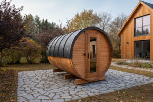 Sauna beczka ogrodowa L1