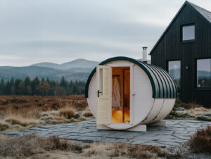 Sauna beczka ogrodowa XL1