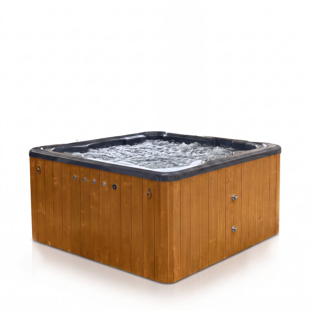 Jacuzzi kwadrat z grzałką elektryczną