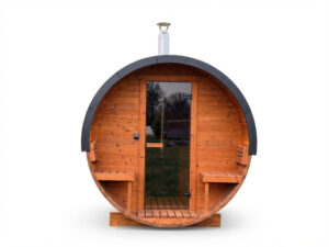 Sauna beczka ogrodowa M1 Golden