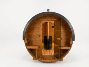 Sauna beczka ogrodowa M1 Golden
