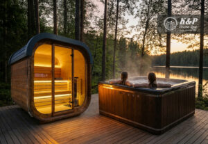 Sauna kwadratowa Luma S